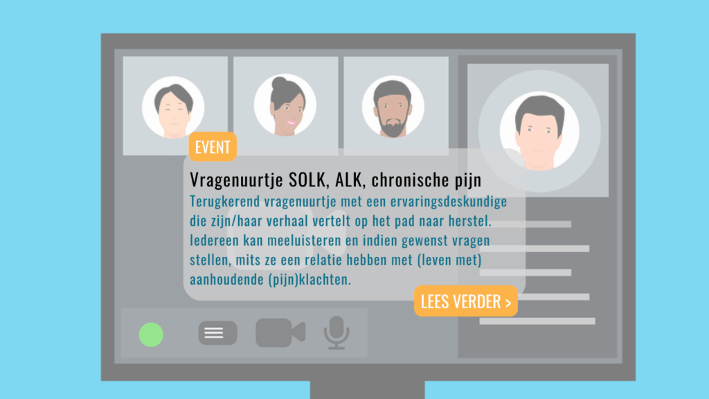 Vragenuurtje SOLK, ALK, chronische pijn